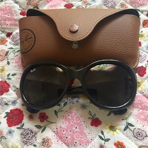 Ray-Ban Women's Black Sunglasses with Case